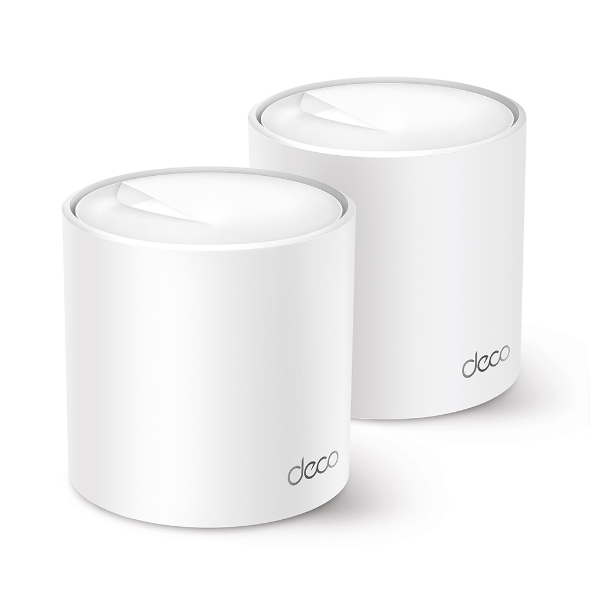 TP-Link Deco X60 AX5400 Whole Home Mesh Wi-Fi 6 System (2-Pack)