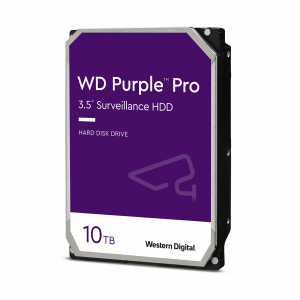 Western Digital WD101PURP 10TB Purple Pro Smart Video Hard Drive
