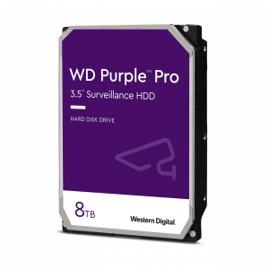 Western Digital WD8001PURP 8TB Purple Pro Smart Video Hard Drive